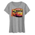 thumbnail image 1 of Disney Cars - Original Lightning McQueen #95 - Women's Short Sleeve Graphic T-Shirt, 1 of 5