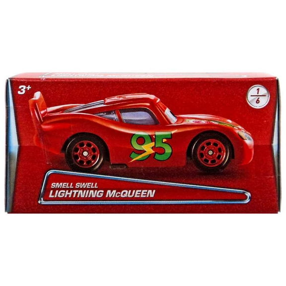Disney Cars Puzzle Box Smell Swell Lightning McQueen Diecast Car