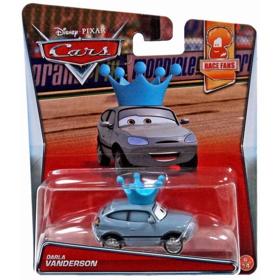 Disney Cars Race Fans Darla Vanderson Diecast Car