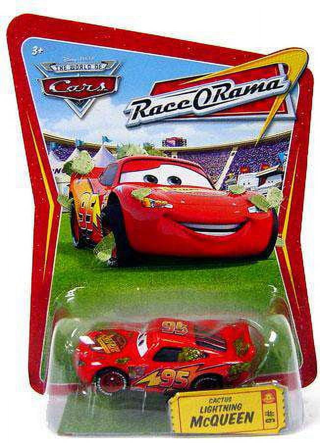 Disney Cars Series 3 Cactus Lightning McQueen Diecast Car