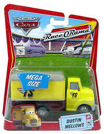 Disney Cars Race-O-Rama Dustin Mellows Diecast Car - Walmart.com