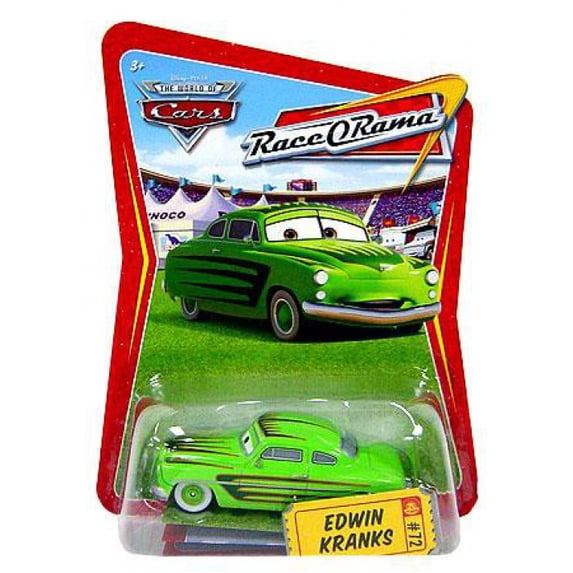Disney Cars Race-O-Rama Edwin Kranks Diecast Car