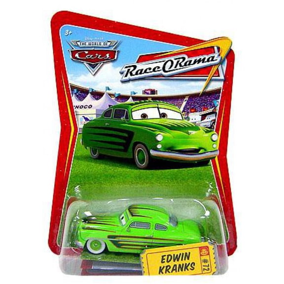 Disney Cars Race-O-Rama Edwin Kranks Diecast Car