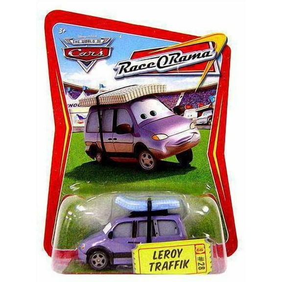 Disney Cars Race-O-Rama Leroy Traffik Diecast Car