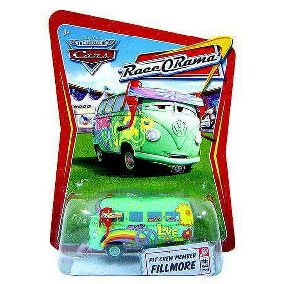 Disney Cars Race-O-Rama Pit Crew Member Fillmore Diecast Car