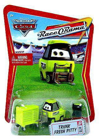 Patsy Rams Car Disney Cars Race-O-Rama Trunk Fresh Pitty Diecast Car - Walmart.com