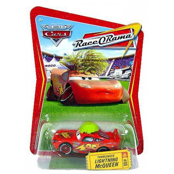 Disney Cars Race-O-Rama Tumbleweed Lightning McQueen Diecast Car