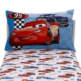 Disney Cars Radiator Springs Toddler Sheet Set, 2 Piece, Lightning ...