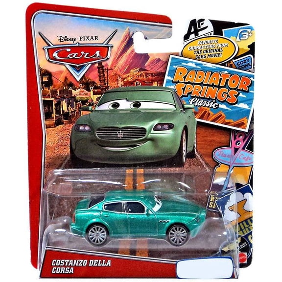 Disney Cars Radiator Springs Classic Costanzo Della Corsa Diecast Car