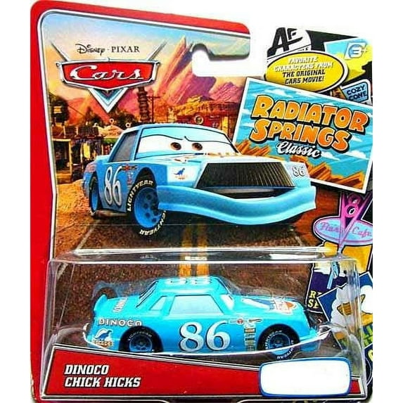 Disney Cars Radiator Springs Classic Dinoco Chick Hicks Diecast Car