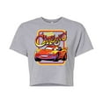thumbnail image 1 of Disney Cars - Radiator Springs Classic Lightning McQueen - Juniors Cropped Cotton Blend T-Shirt, 1 of 5