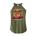 thumbnail image 1 of Disney Cars - Radiator Springs Classic Lightning McQueen - Juniors High Neck Tank Top, 1 of 5