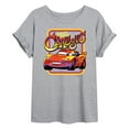 thumbnail image 1 of Disney Cars - Radiator Springs Classic Lightning McQueen - Women's Oversized T-Shirt, 1 of 5