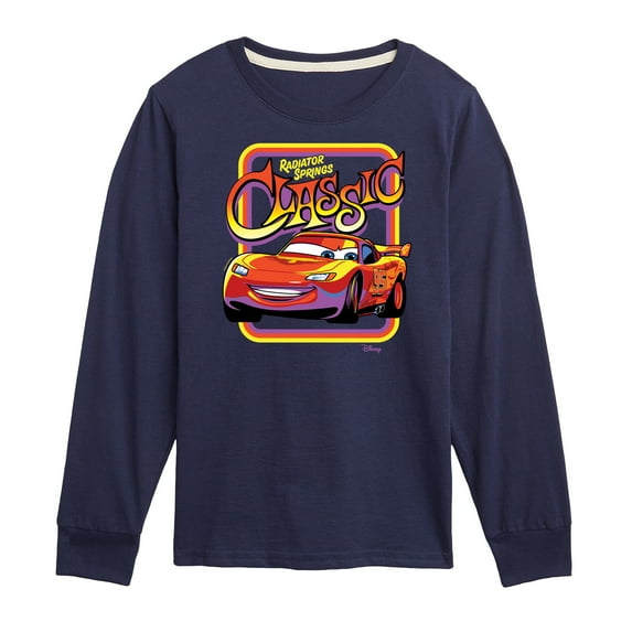 Disney Cars - Radiator Springs Classic Lightning McQueen - Toddler & Youth Long Sleeve Graphic T-Shirt