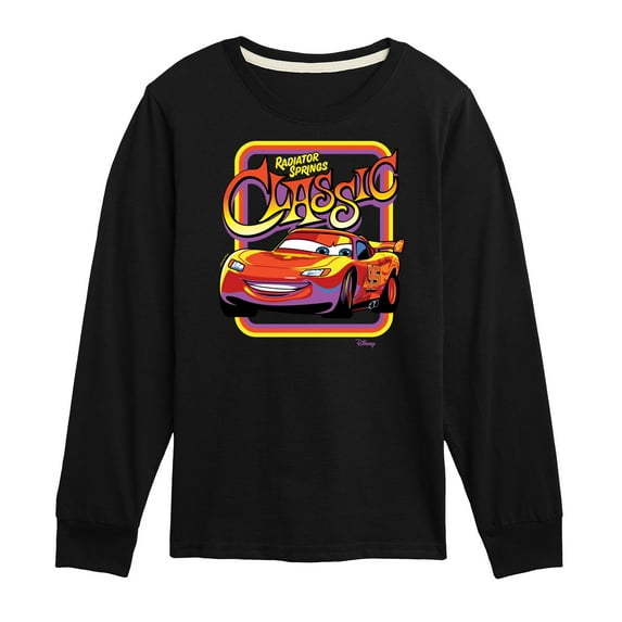 Disney Cars - Radiator Springs Classic Lightning McQueen - Toddler & Youth Long Sleeve Graphic T-Shirt