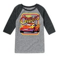 thumbnail image 1 of Disney Cars - Radiator Springs Classic Lightning McQueen - Toddler & Youth Raglan Graphic T-Shirt, 1 of 5