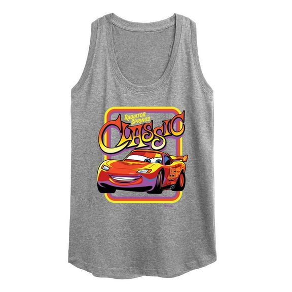 Disney Cars - Radiator Springs Classic Lightning McQueen - Women's Racerback Tank Top
