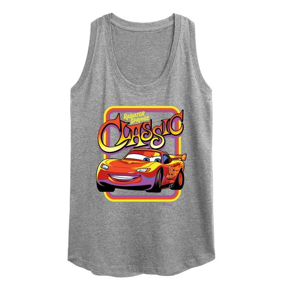 Disney Cars - Radiator Springs Classic Lightning McQueen - Women's Racerback Tank Top