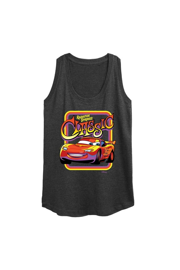 Cars - Radiator Springs Classic Lightning McQueen - Women's Racerback Tank Top
