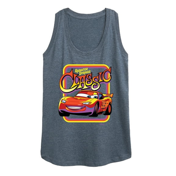 Disney Cars - Radiator Springs Classic Lightning McQueen - Women's Racerback Tank Top