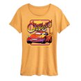 thumbnail image 1 of Disney Cars - Radiator Springs Classic Lightning McQueen - Women's Short Sleeve Graphic T-Shirt, 1 of 6