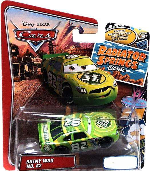 Disney Cars Radiator Springs Classic Shiny Wax No. 82 Diecast Car