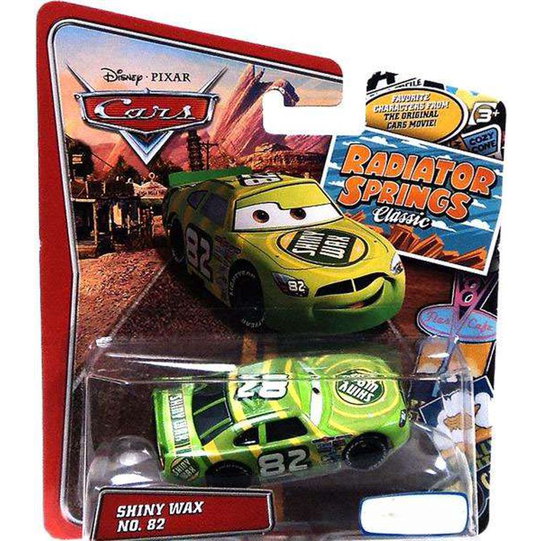 Disney Cars Radiator Springs Classic Shiny Wax No. 82 Diecast Car
