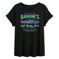thumbnail image 1 of Disney Cars - Radiator Springs Ramone's House of Body Art Rt 66 - Juniors Ideal Flowy Muscle T-Shirt, 1 of 5