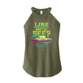 thumbnail image 1 of Disney Cars - Ramone Like What You See - Juniors High Neck Tank Top, 1 of 5