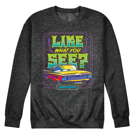 Disney Cars - Ramone Like What You See - Men's Crew Neck Fleece Pullover