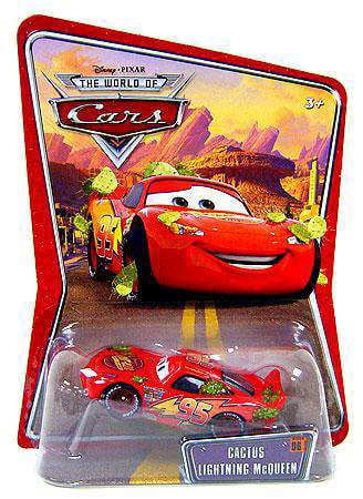Disney Cars Series 1 Cactus Lightning McQueen Diecast Car - Walmart.com
