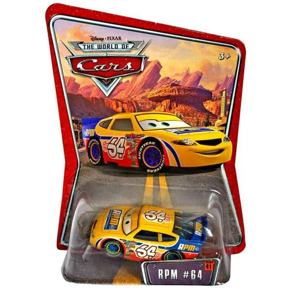 Disney Cars Series 1 RPM No. 64 Diecast Car