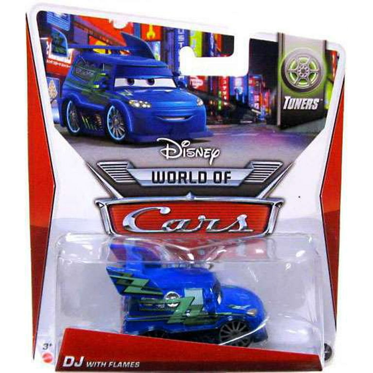 特別オファー Disney Cars Walmart.com - Car Diecast Flames with DJ 2 Series ミニカー