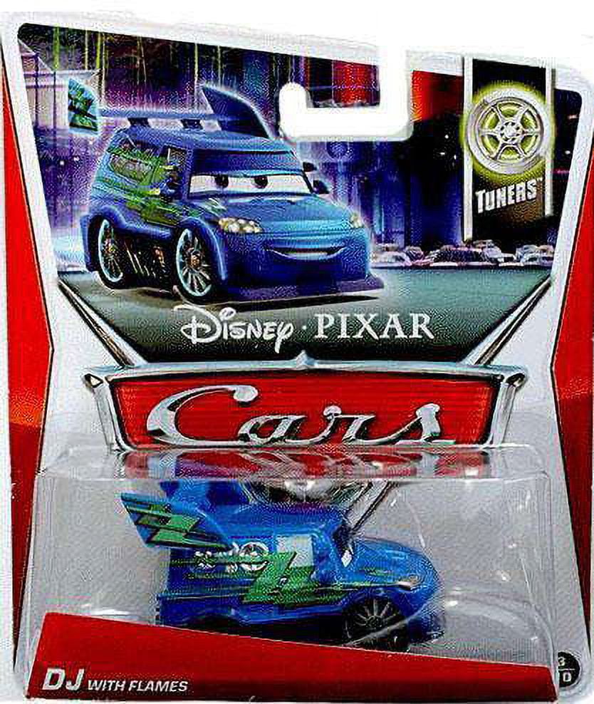 Disney Pixar Cars DJ with Flames – Toy Wrangler