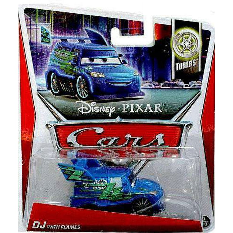 Disney Cars Series 3 DJ with Flames Diecast Car Walmart
