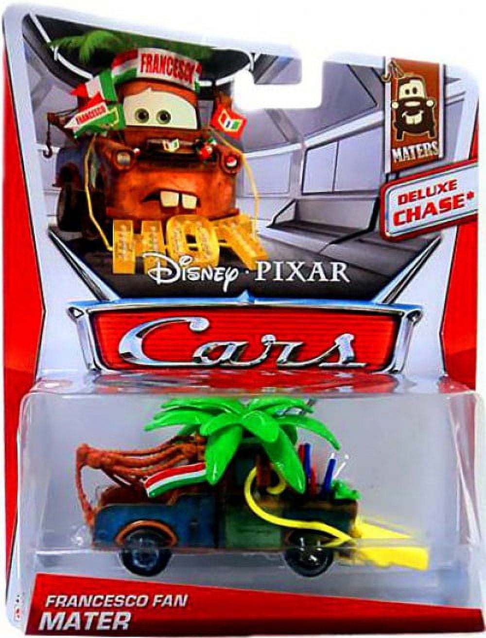 FRANCESCO fan フランチェスコ　ファン　メーター カーズ ミニカー Disney Cars Series 3 Francesco Fan Mater 1:55 Diecast Car