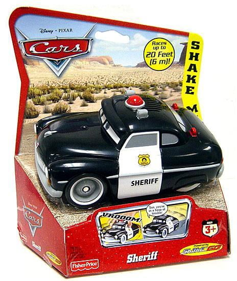 Cars The King ミニカー シェイキングカー Shake N Go Disney Cars Shake 'N Go Sheriff Shake 'N Go Car - Walmart.com