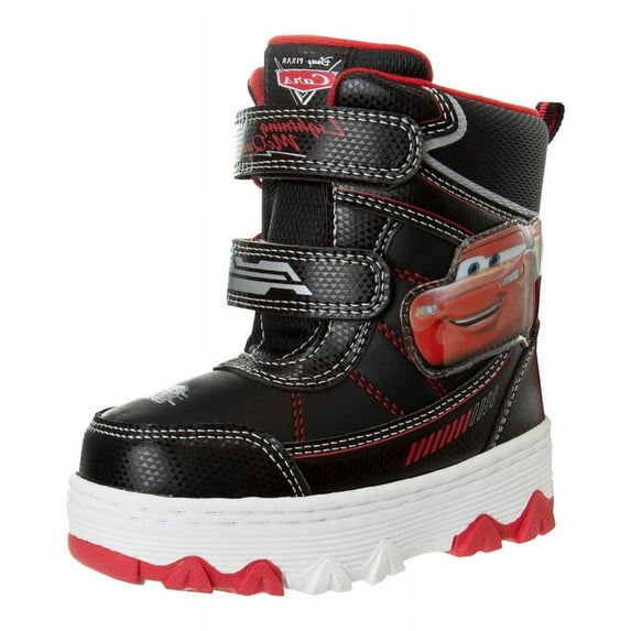 Disney Cars Snow Boots - Kids Water Resistant Winter Boots (Toddler/Little Kid)