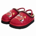 thumbnail image 1 of Disney Cars Snow Slippers Lightning Mcqueen Boots Faux Fur Winter Mules Cozy Warm House Shoes (Toddler Little Kids), Red, Size: 7 8, 1 of 6