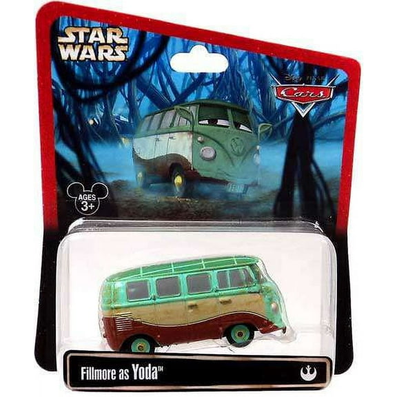 Disney Cars Star Wars Fillmore as Yoda Diecast Car