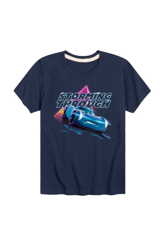 Cars - Jackson Storming Through Short Sleeve Graphic T-Shirt