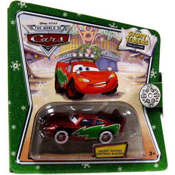 Disney Cars Story Tellers Holiday Hotshot Lightning McQueen Diecast Car