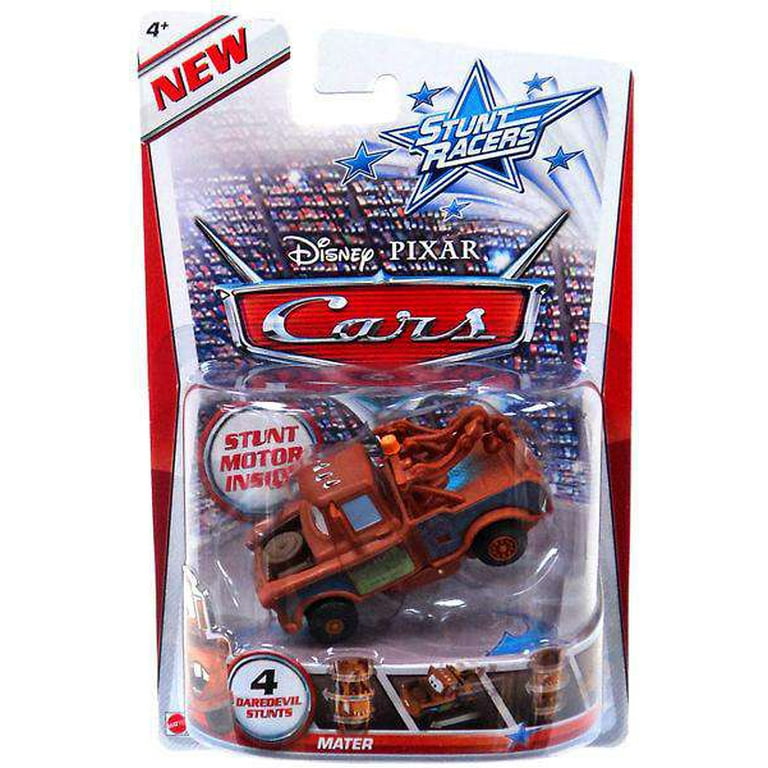 Disney Cars Stunt Racers Mater Plastic Car - Walmart.com
