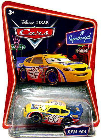 Disney Cars Supercharged RPM No. 64 Diecast Car Walmart