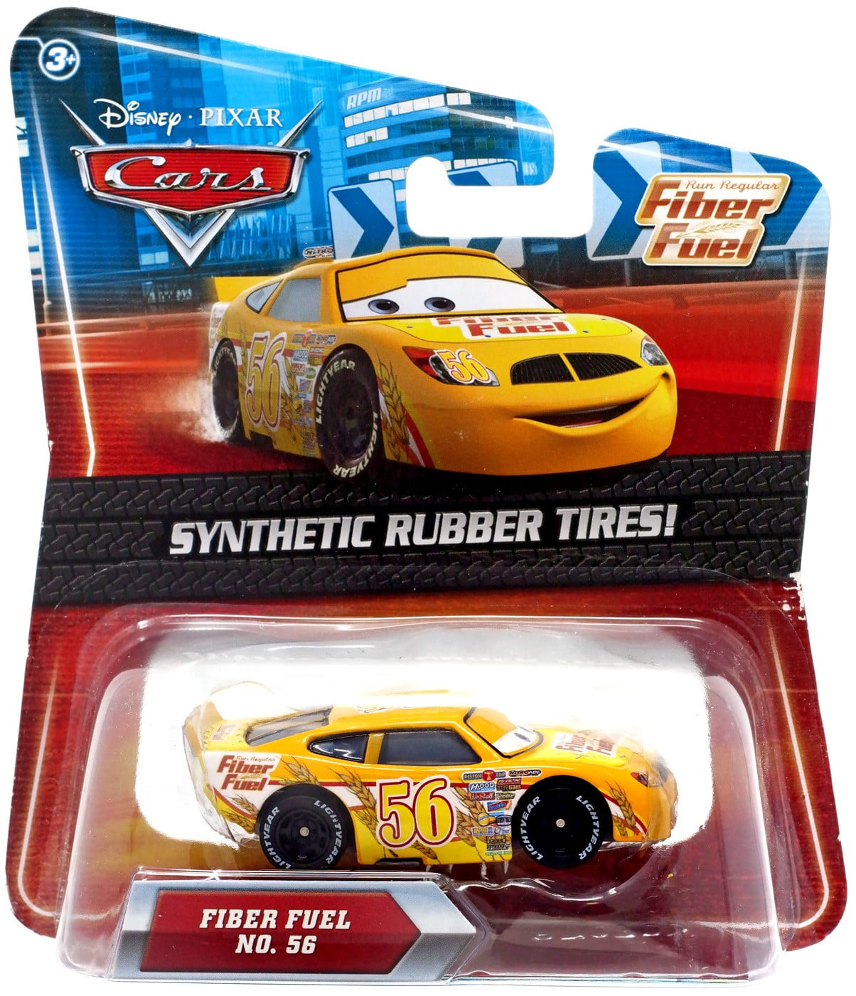 Disney Cars Synthetic Rubber Tires Fiber Fuel Diecast Car