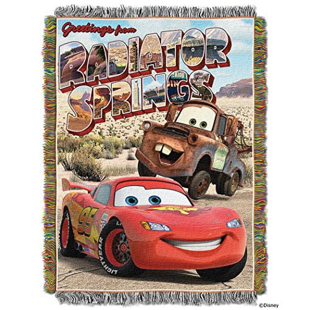Disney Cars Blanket Fleece Throw Lightning Mcqueen 46x60 - Walmart.com