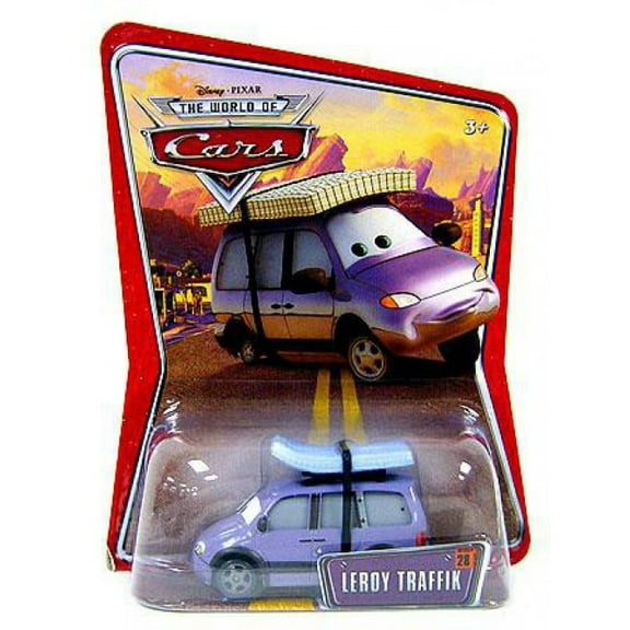 Disney Cars The World of Cars Series 1 Leroy Traffik 1:55 Diecast Car
