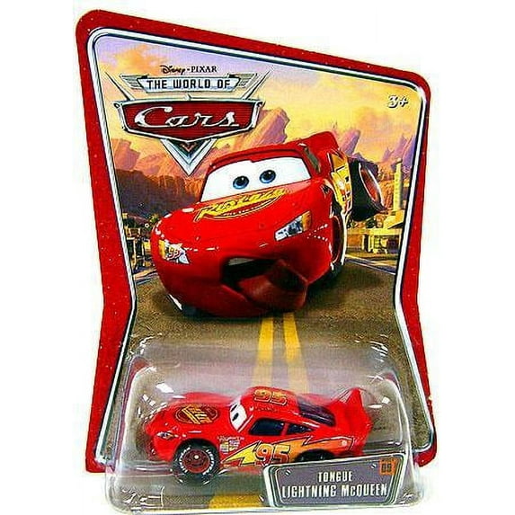 Disney Cars The World of Cars Series 1 Tongue Lightning McQueen 1:55 Diecast Car