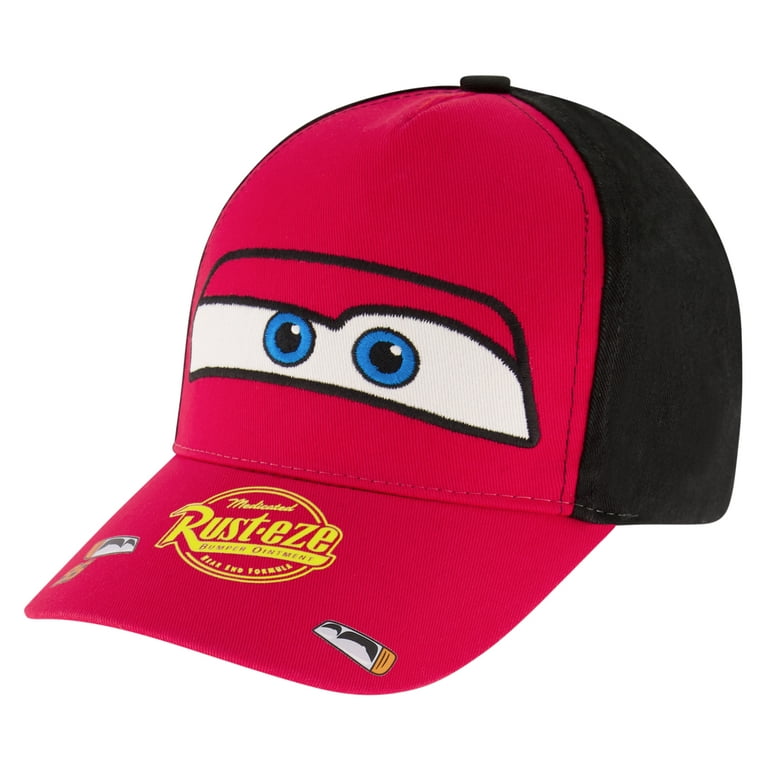 Disney Cars Toddler Baseball Hat for Boys Size 2-4 Or 4-7 Kids Cap
