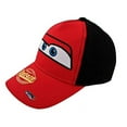 thumbnail image 1 of Disney Cars Toddler Baseball Hat for Boys Size 2-4 Or 4-7 Kids Cap Lightning McQueen, 1 of 7